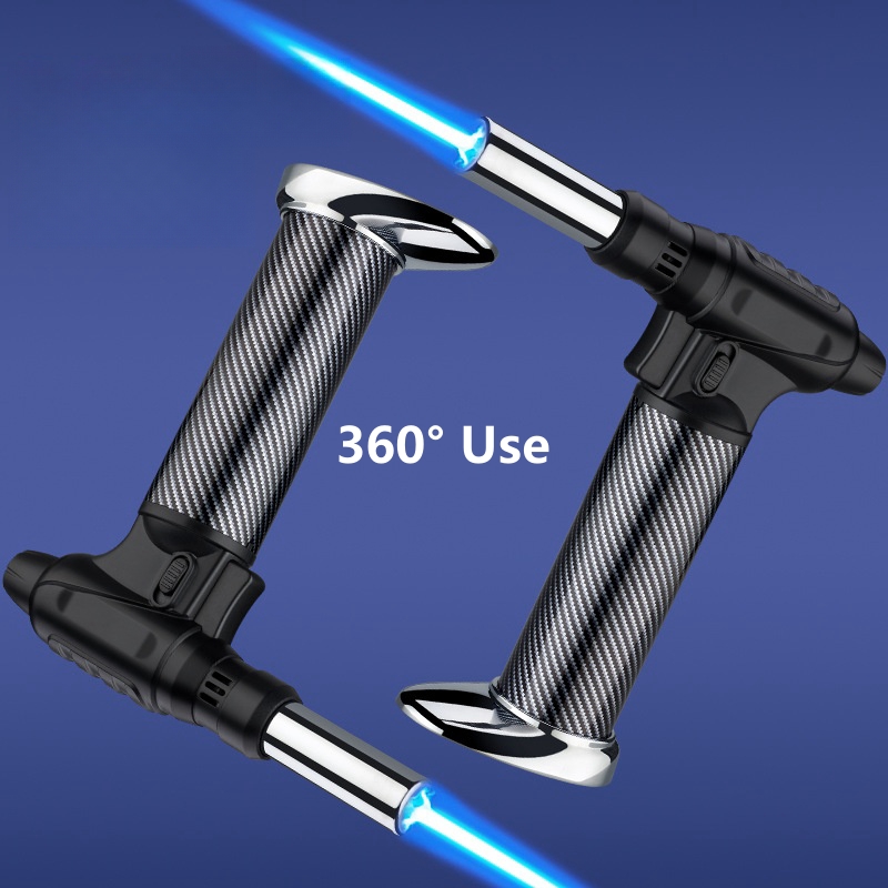 Camping Cooking Butane - 360° Ignition Butane Gas Lighter Integrated