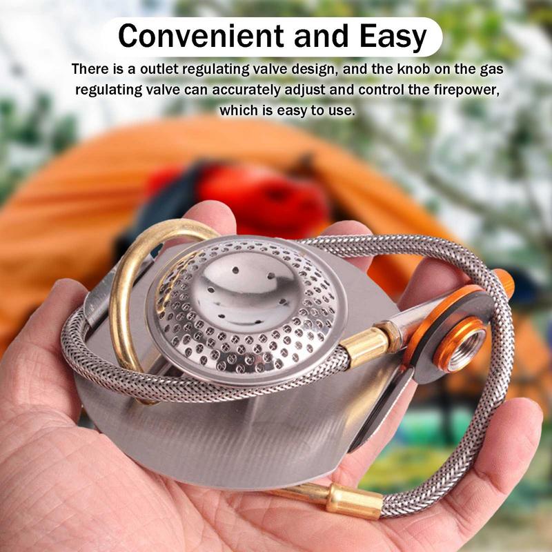 Cooking On Camping Stove - Outdoor Camping Gas Stove 3200W Stainless