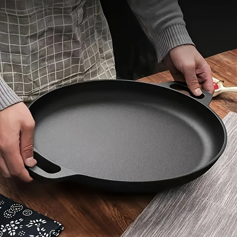 Skillet Cast Iron Camp - 8.7/9.8/11/11.8inch Cast Iron Pre-Seasoned Skillet Frying