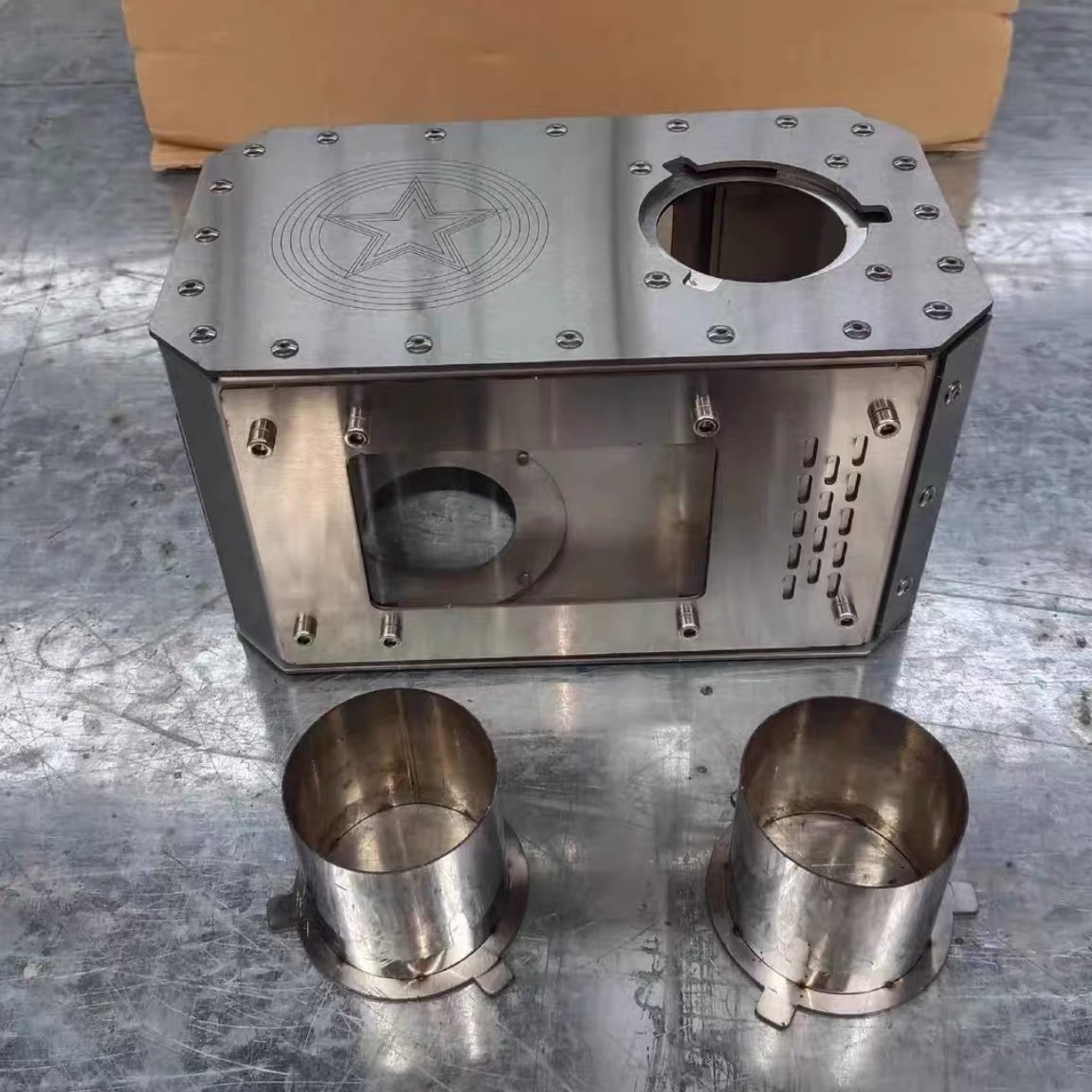 Camping Cooking Fire Stove - Camping Firewood Stove Anti Spark Mars