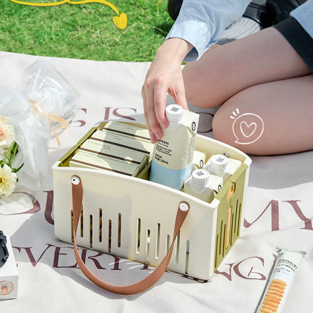 Foldable Bath Basket Portable  - đánh giá và giá Camping Cooking Basket