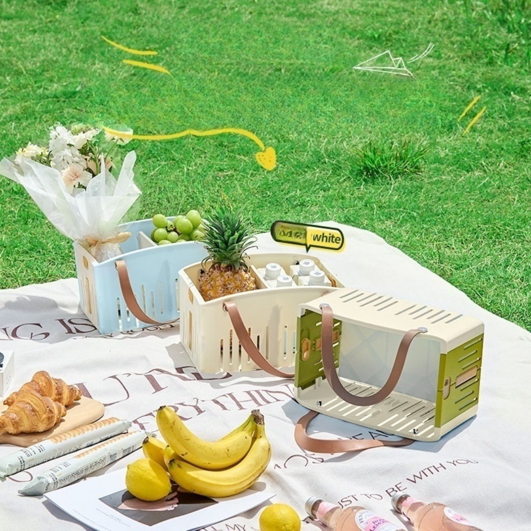 Foldable Bath Basket Portable  - đánh giá và giá Camping Cooking Basket