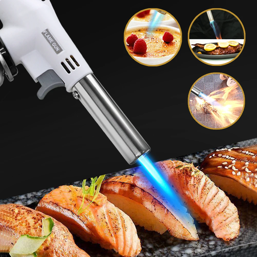 Portable Metal Flame Gun Butan - đánh giá và giá Camping Cooking Butane