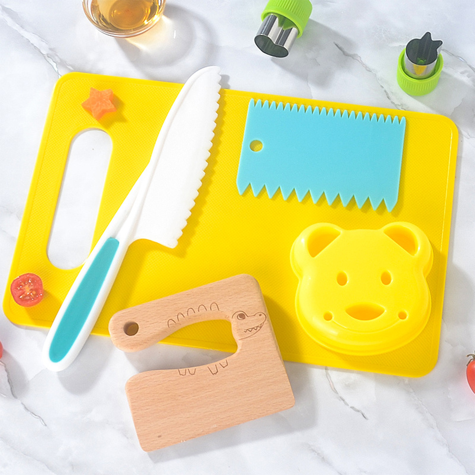 Plastic Kitchen Tools for Kids - đánh giá và giá Camping Cooking With Kids