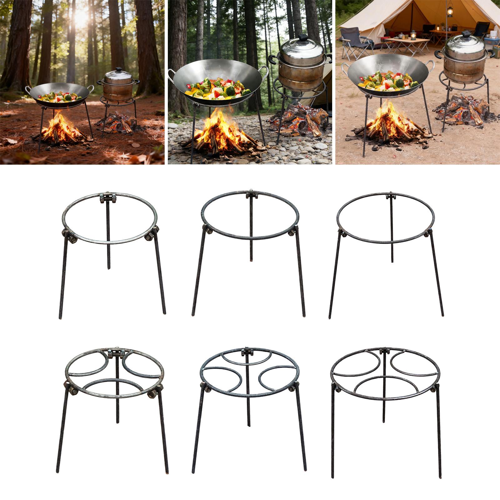Campfire Tripod,Dutch Oven Mul - đánh giá và giá Camping Cooking Fire Stove