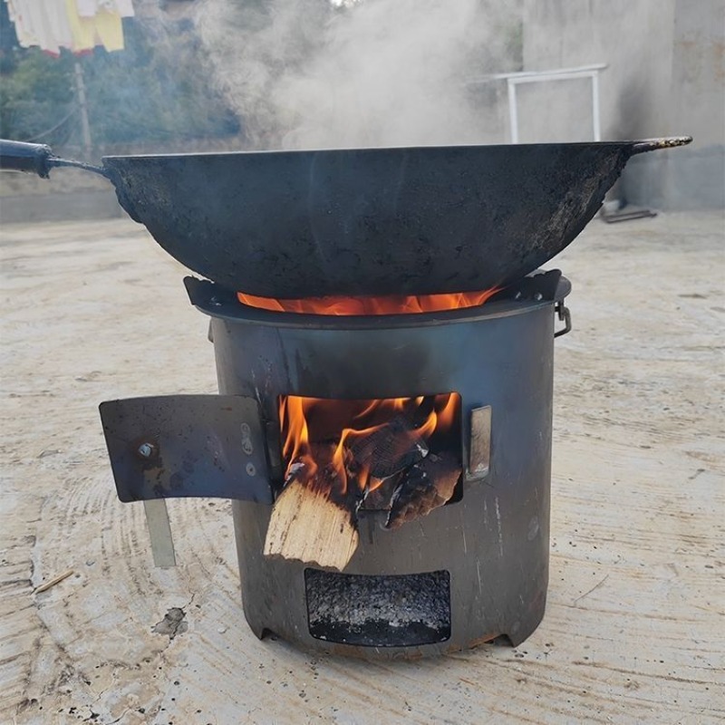 Multifunctional Wood & Charcoa - đánh giá và giá Camping Cooking Fire Stove
