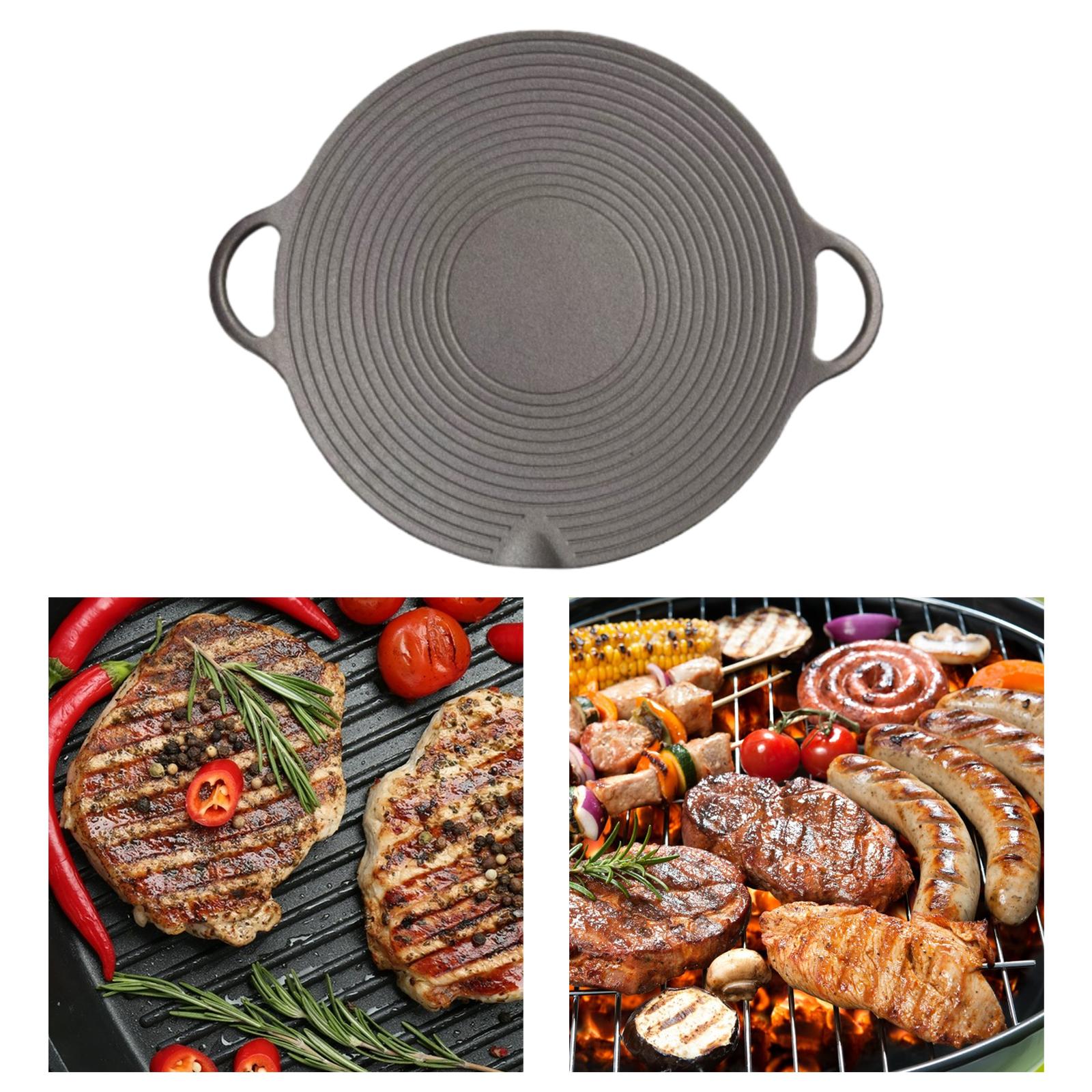Round Cast Iron Grill Pan Nons - đánh giá và giá Skillet Cast Iron Camp
