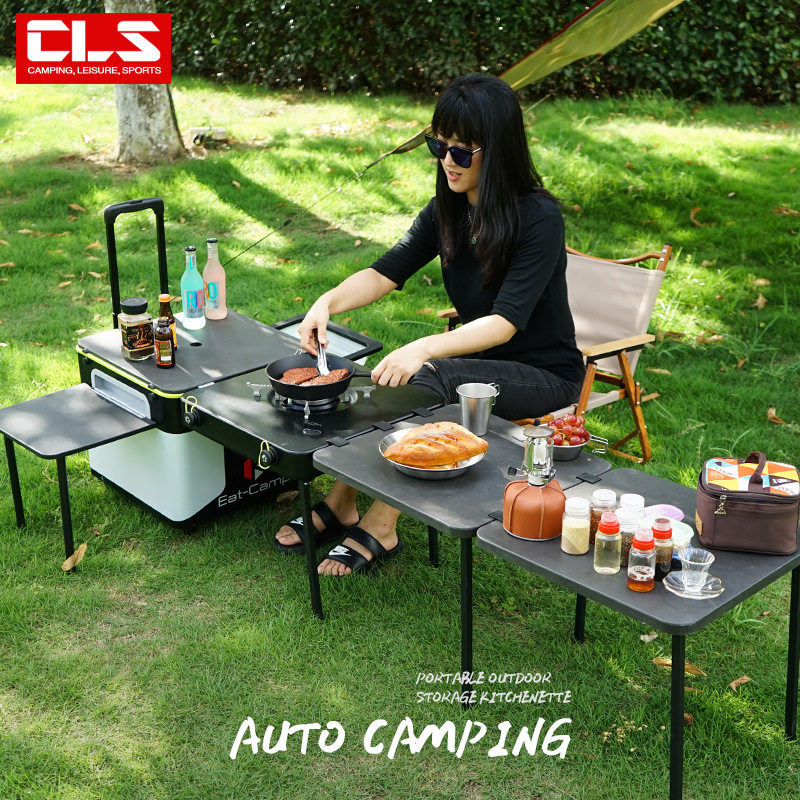 Portable Mobile Camping Kitche - đánh giá và giá Camping Cooking Box