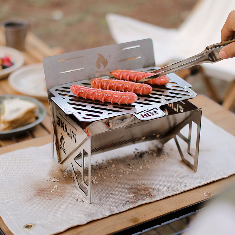 Outdoor Wood Burning Camp Stov - đánh giá và giá Camping Cooking Fire Stove