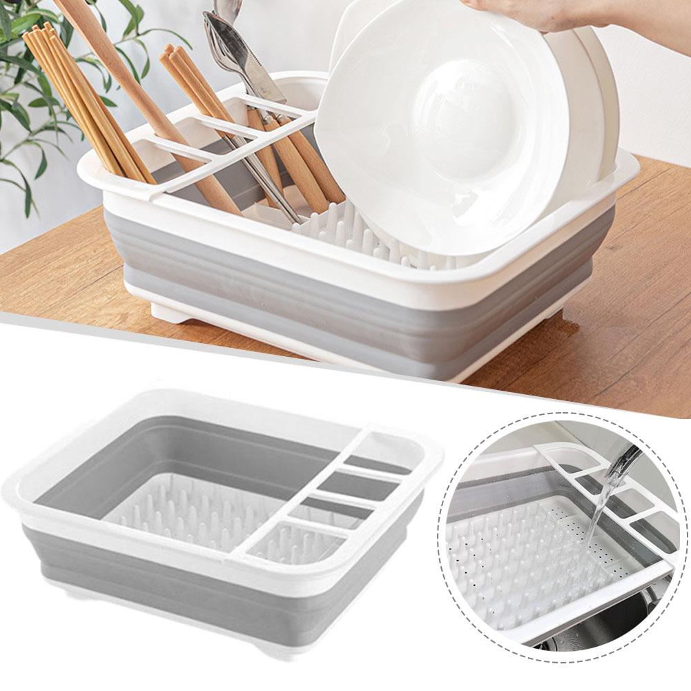 Foldable Dish Drainer Bowl Rac - đánh giá và giá Camping Cooking Dishes