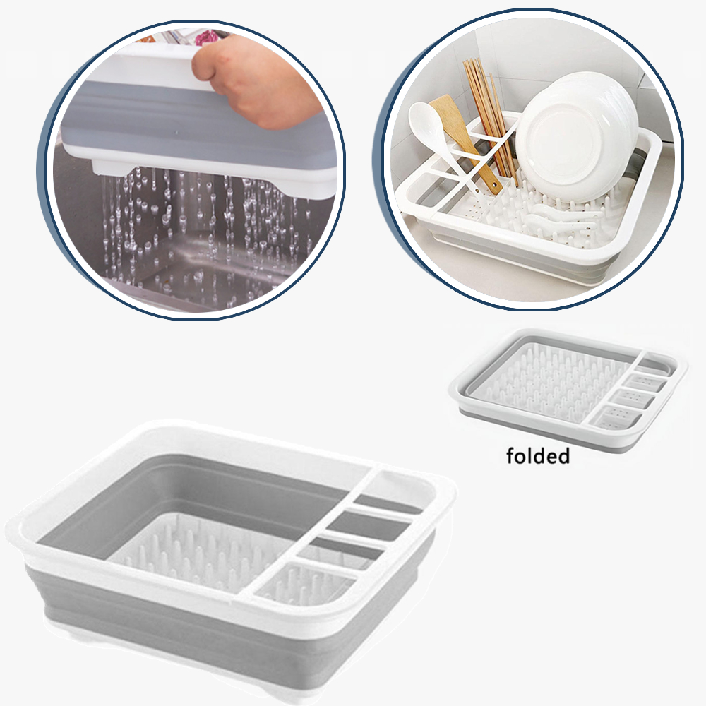 Foldable Dish Drainer Bowl Rac - đánh giá và giá Camping Cooking Dishes
