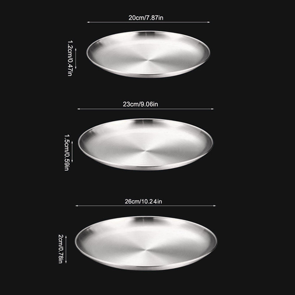 8Pcs Metal Dining Dish Stainle - đánh giá và giá Camping Cooking Dishes