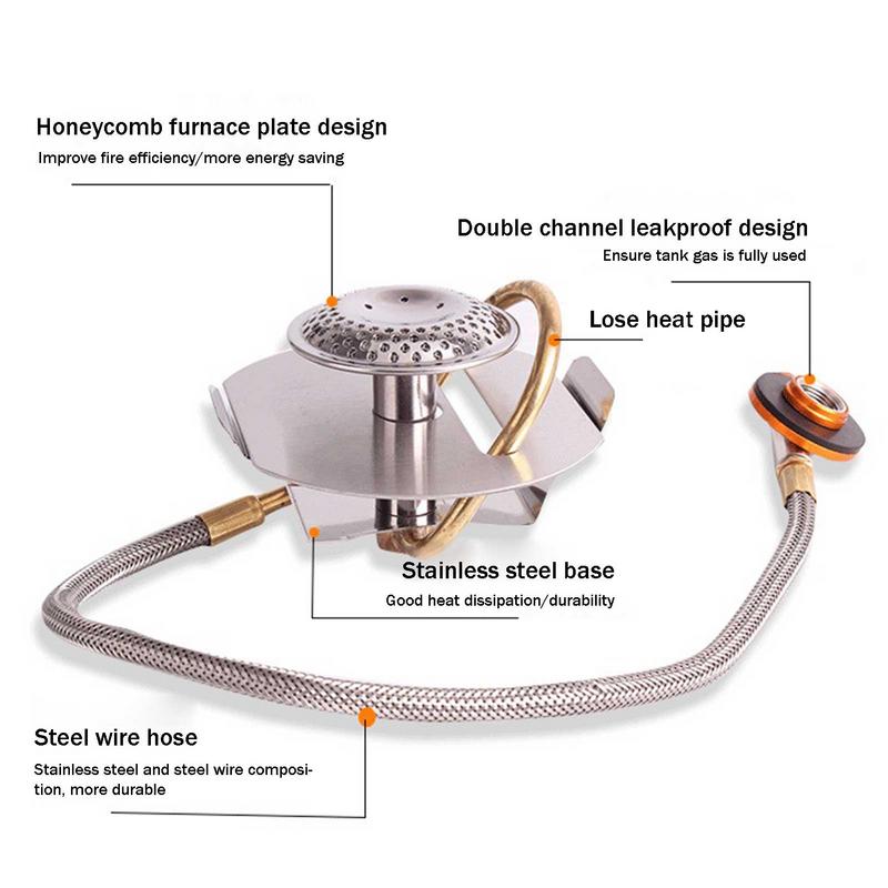 Outdoor Camping Gas Stove 3200 - đánh giá và giá Cooking On Camping Stove