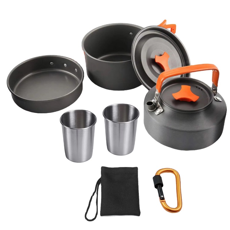 High Quality Outdoor Lightweig - đánh giá và giá Quality Camping Cooking Set
