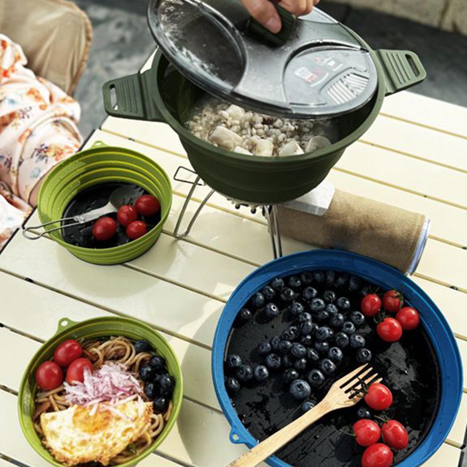 Camping Cooking Set Folding Ca - đánh giá và giá Camping Cooking Dishes