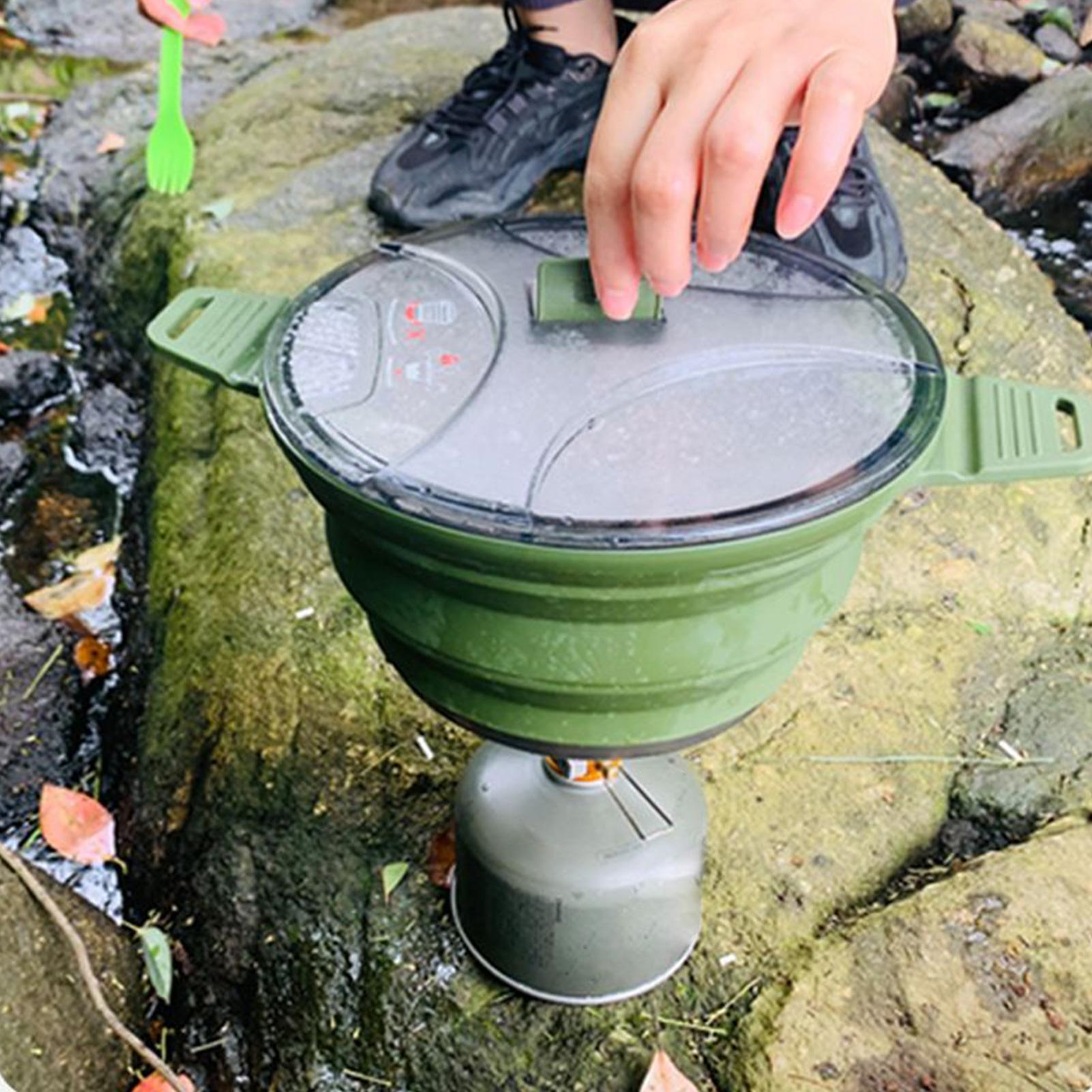Camping Cooking Set Folding Ca - đánh giá và giá Camping Cooking Dishes