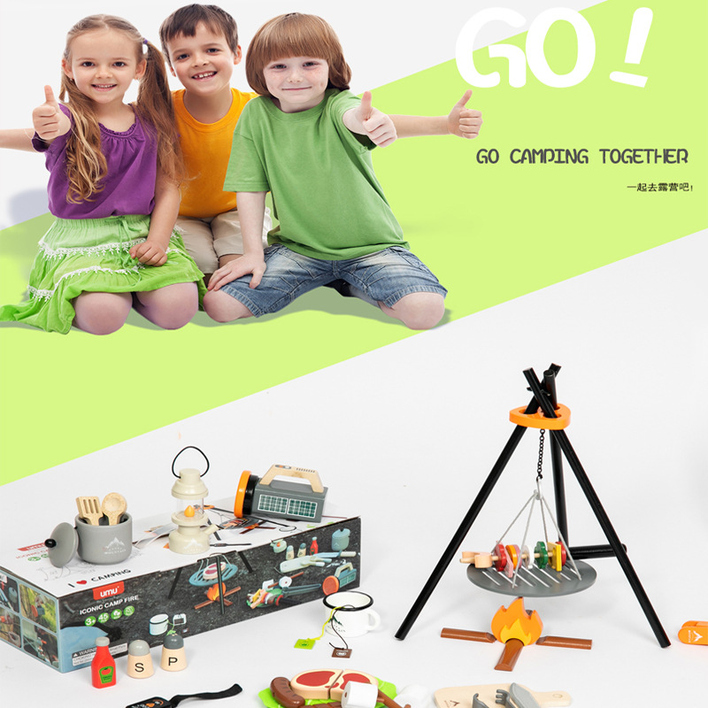 Educational Toy for Kids Funny - đánh giá và giá Camping Cooking With Kids