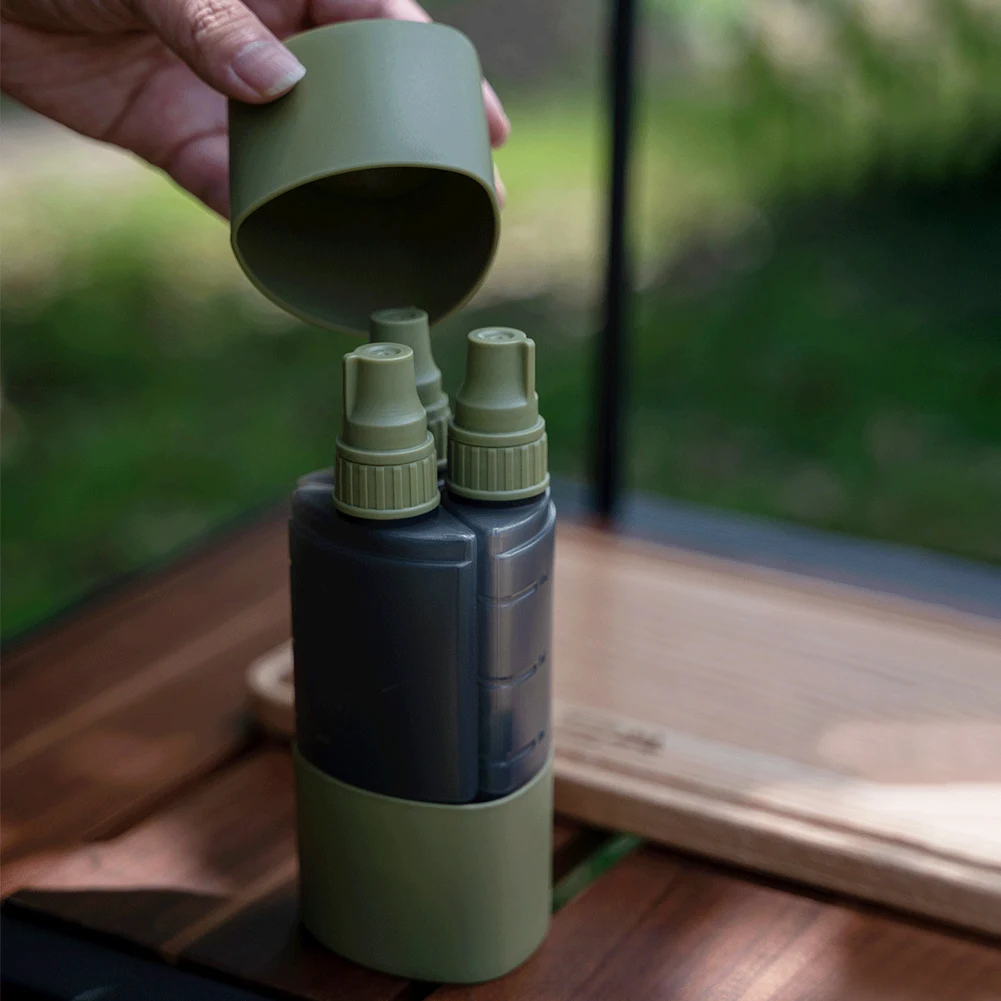 3 In 1 Outdoor Camping Seasoni - đánh giá và giá Camping Cooking Cutlery Set