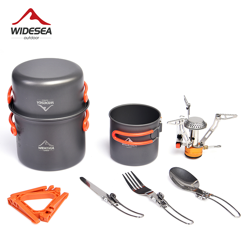 Widesea Camping Cookware Set O - đánh giá và giá Camping Cooking Books