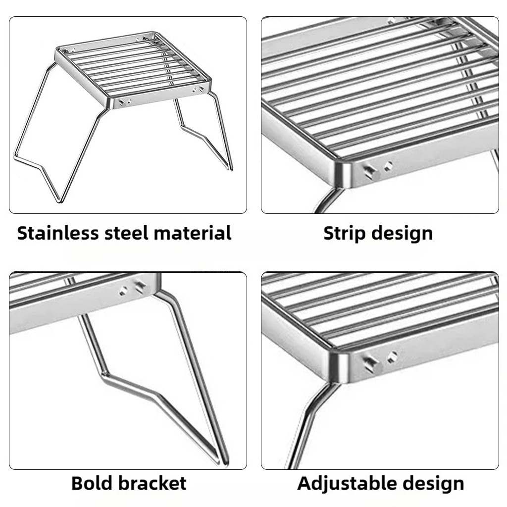 SSUNTAK Foldable Stainless Ste - đánh giá và giá Camping Cooking Fire Stove