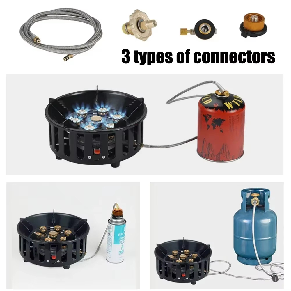 21000W 7-Core Camping Stove Hi - đánh giá và giá Camping Cooking Butane
