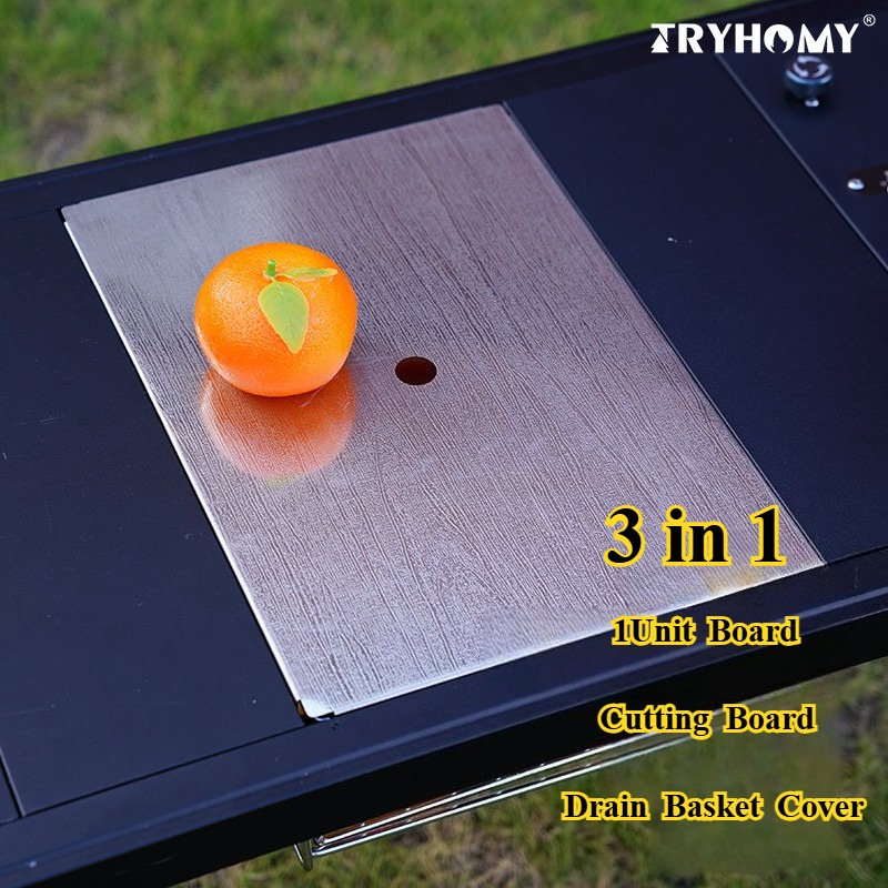 One Unit Drain Basket Cover 3  - đánh giá và giá Camping Cooking Basket
