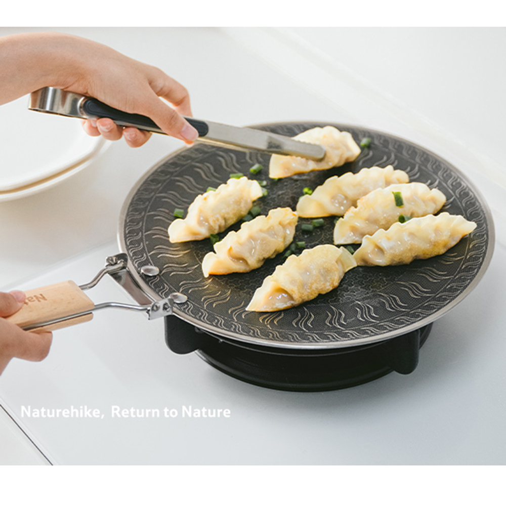 Naturehike Stainless Steel Gri - đánh giá và giá Camping Cooking Dishes