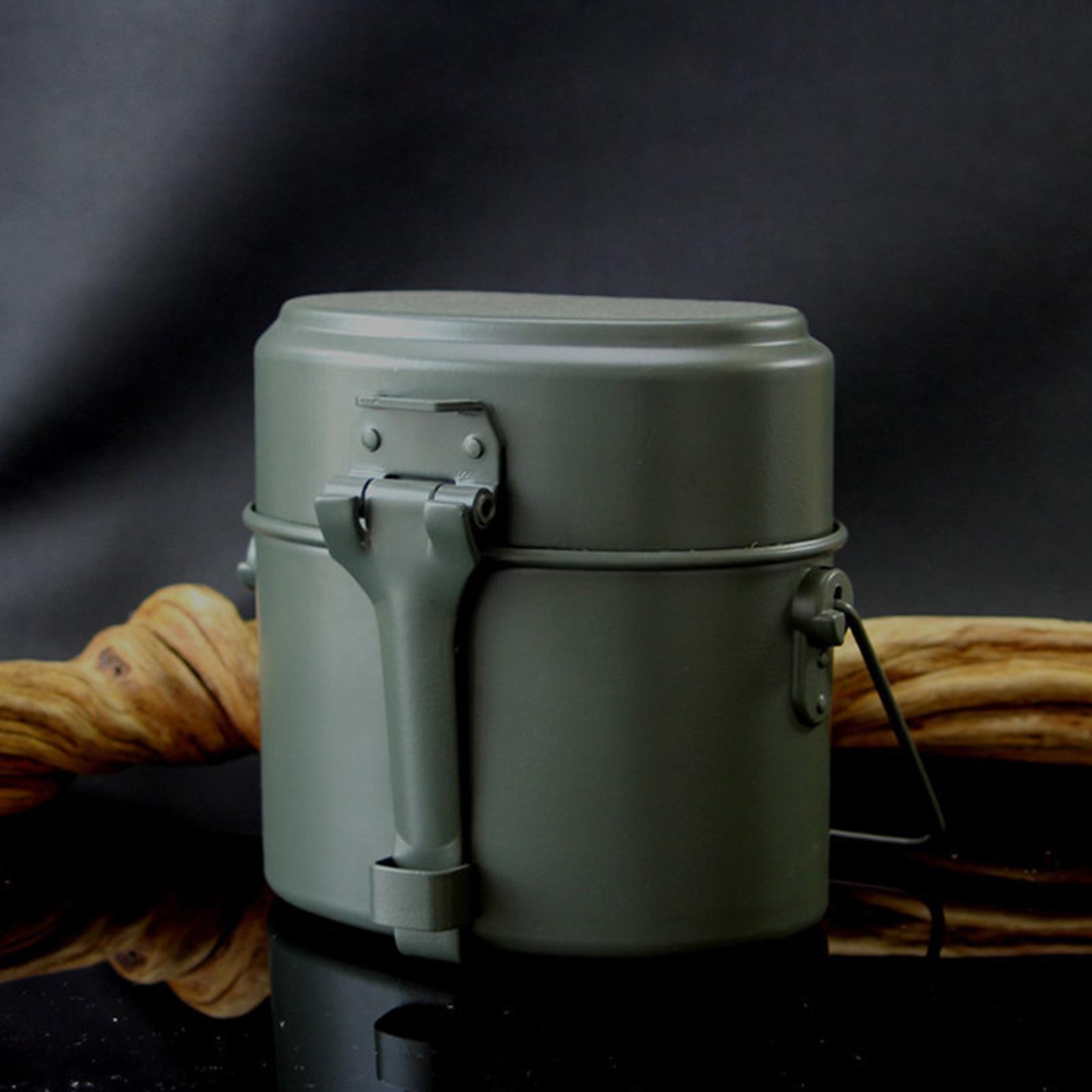 Camping Mess Tin Kit Thick Alu - đánh giá và giá Camping Cooking Box Set
