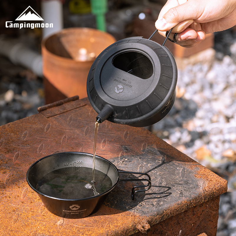 CAMPINGMOON S-GH-C Black Food  - đánh giá và giá Camping Cooking Dishes