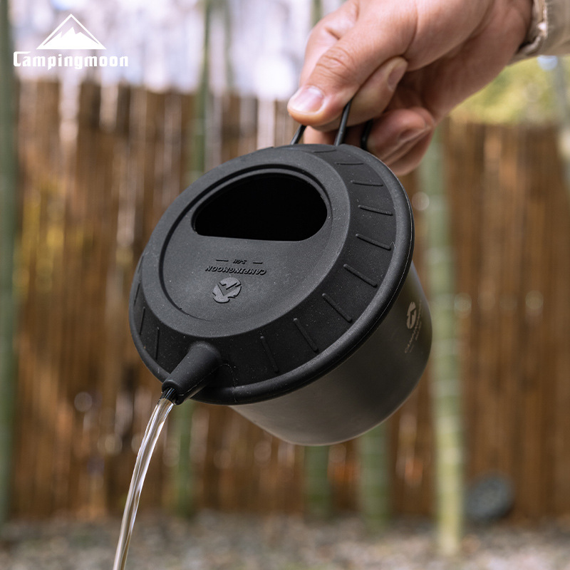CAMPINGMOON S-GH-C Black Food  - đánh giá và giá Camping Cooking Dishes