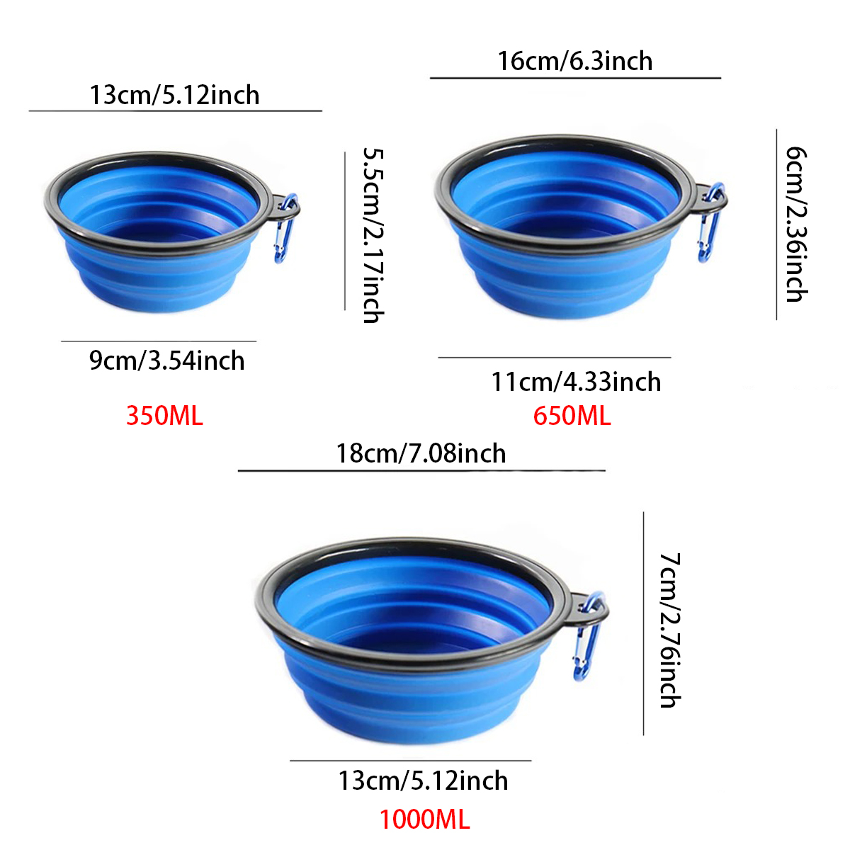 Collapsible Pet Silicone Dog F - đánh giá và giá Camping Cooking Dishes