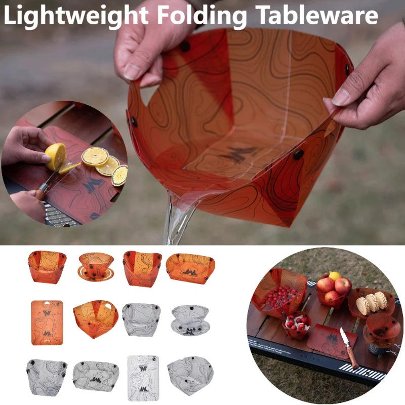 Foldable Camping Tableware Por - đánh giá và giá Camping Cooking Dishes