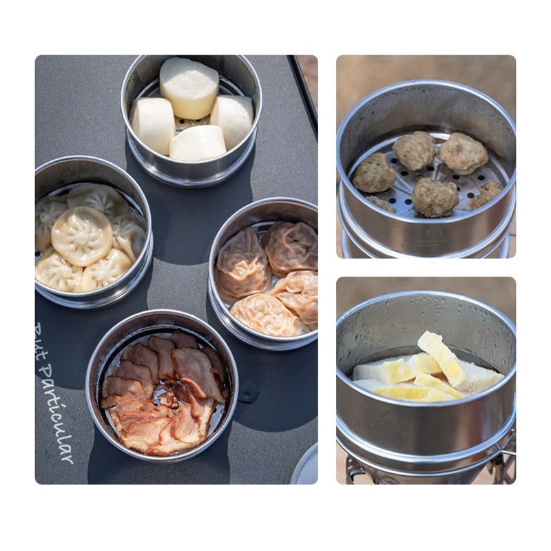 CAMPINGMOON Portatle Outdoor C - đánh giá và giá Camping Cooking Dishes